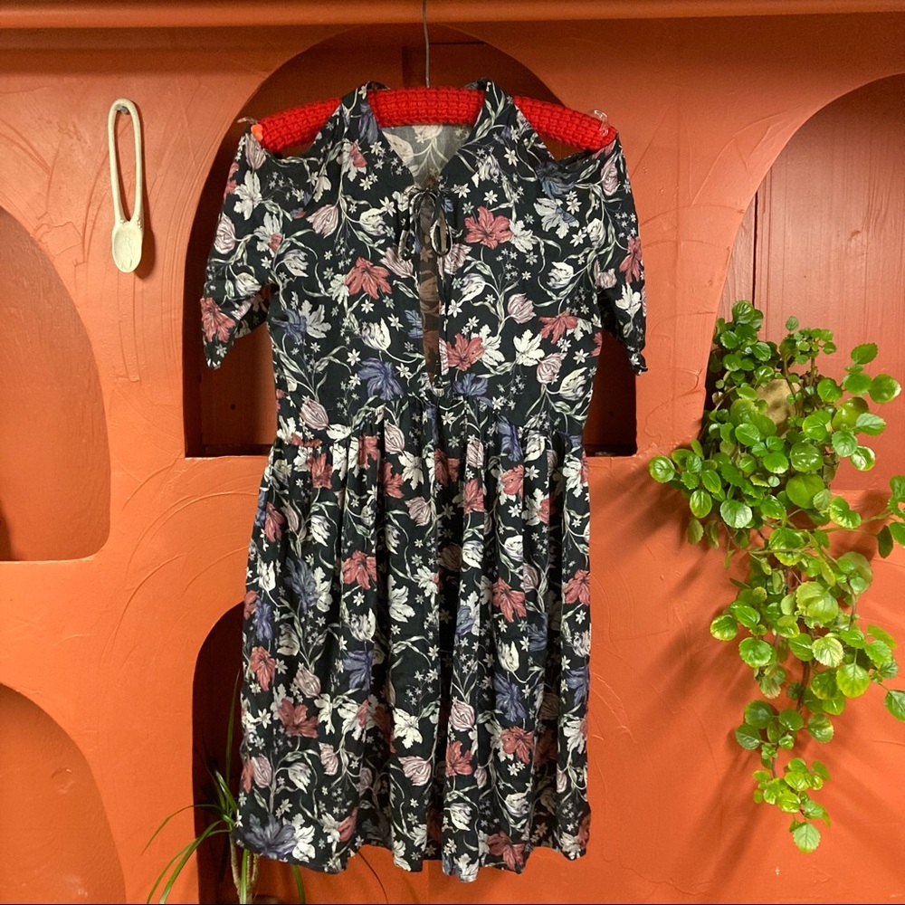 Lonely Label Floral Dress Small